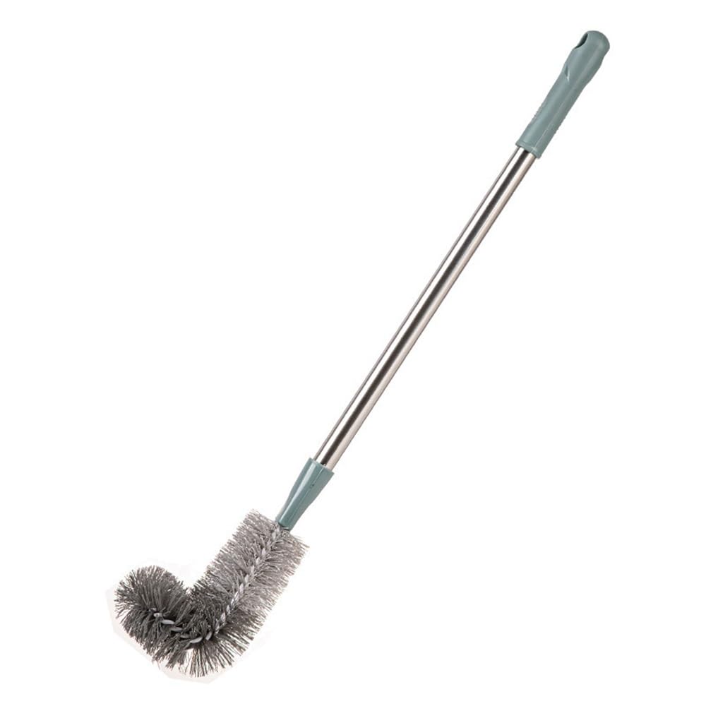 toilet brushes & holders Side Brush Long Handle Toilet Cleaning Bathroom Dead Corner(Green)