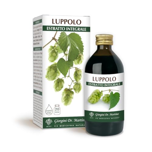 Dr Giorgini Integratore Alimentare, Luppolo Estratto Integrale Liquido Analcoolico - 200 m