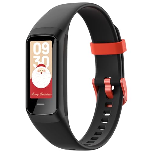 AGTPEK Kids Fitness Tracker Watch with Parent-Child Task & Reward System, Ultra-Lightweight Activity Tracker with Calorie Step Counter, Heart Rate & Sleep Monitor for Boys Girls 6-12 (Black)