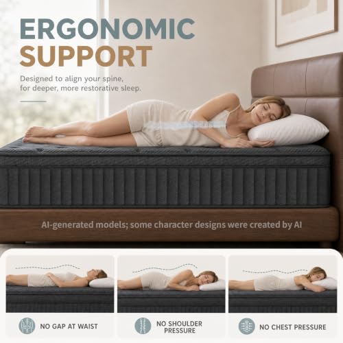King size memory foam mattress