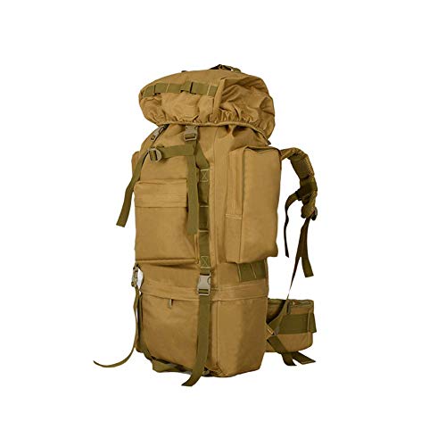 WLP WF Mochila Extra Grande Camping de Montañismo Al Aire Libre Hombres Mujeres Táctica