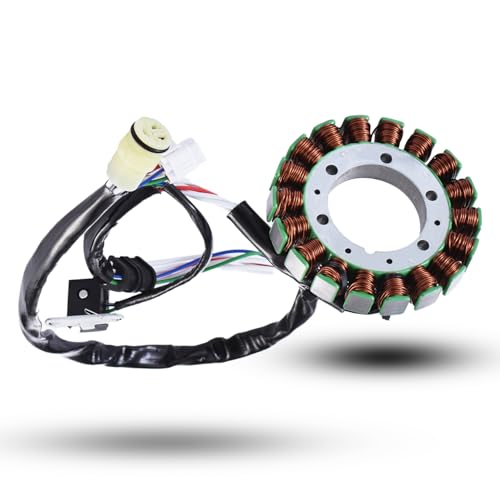 MOTOBULL Magneto Stator Compatible with Yamaha Rhino 660 YXR660 Grizzly 660 5KM-81410-01-00 5GH-81410-00-00 5ND-81410-00-00 5UH-81410-00-00 2P5-81410-00-00 5KM-81410-00-00