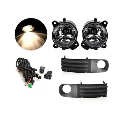Feu antibrouillard avant de voiture pour VW Transporter T5 Caravelle 2003-2010 halogène