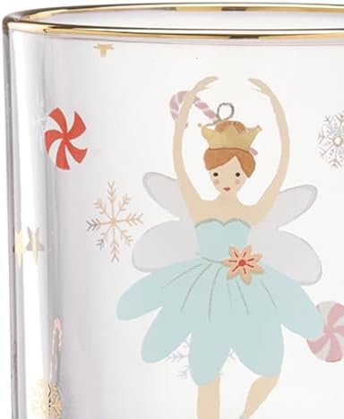 Lenox 898402 Nutcracker Ballet Double Old Fashioned Glasses, Set of 4, Christmas, Cocktail Glass, Holiday Whiskey - Thumbnail 5