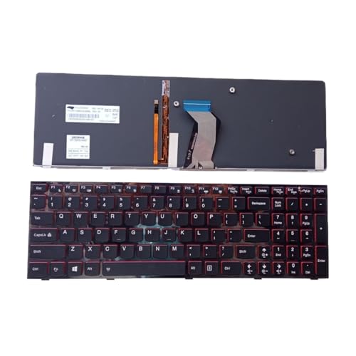 Clavier rétroéclairé de rechange pour ordinateur portable Y500 Y510 Y510P Y590