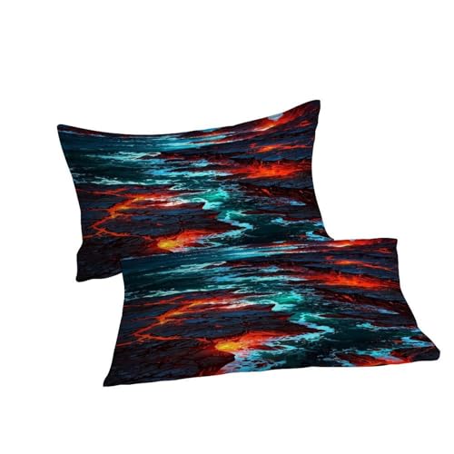 Parure de lit king size microfibre pour supprimer le repassage - 7