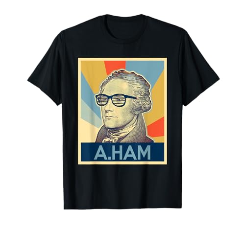 Hamilton Shirt Wearing Glasses T-Shirt
