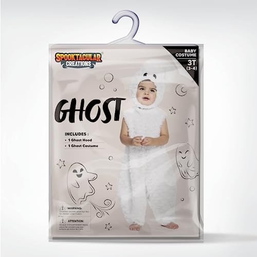 Disfraz de Fantasma para Bebés 18-24 meses miniatura 6