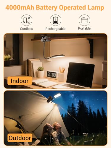Rechargeable LED Clip Lamp