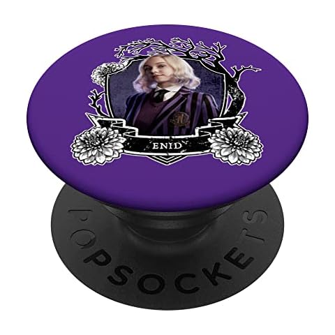 Wednesday Nevermore Frame Enid PopSockets Swappable PopGrip Cover