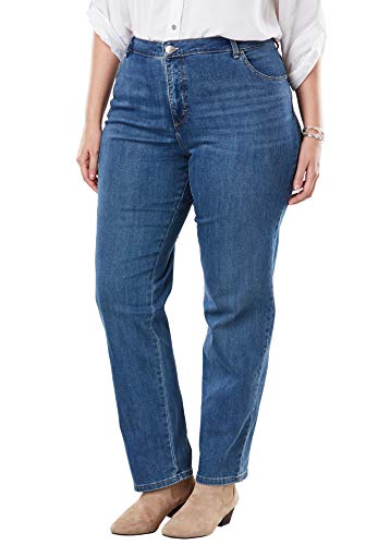 Image of Lee Women's Petite Classic-Fit Monroe Straight-Leg Jean