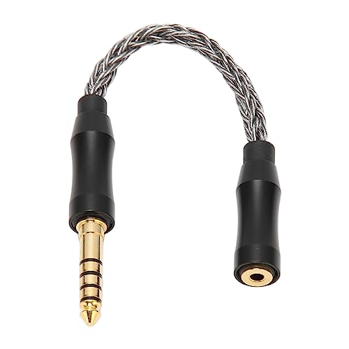 Câble adaptateur de casque femelle 2,5 mm mâle 4,4 mm symétrique en cuivre cristal unique
