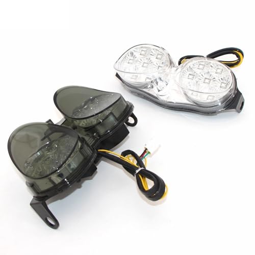 Luz trasera YZFR6 YZF R6 2001 2002 con intermitentes 5