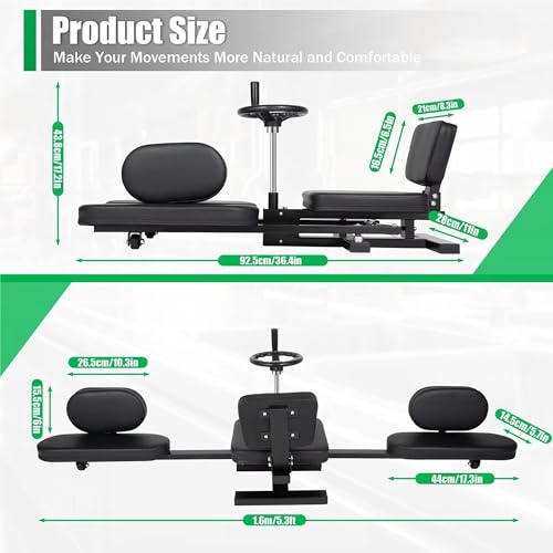 Ejercitador para estiramiento de piernas ajustable y cómodo miniatura 7