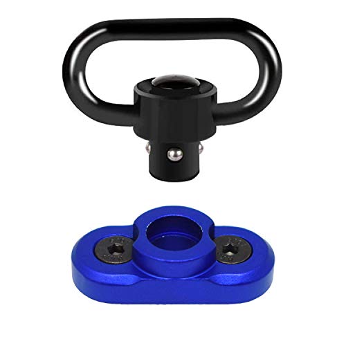 QD Sling Swivel Mount for 2 Point Traditional Sling (Mlok-Blue)