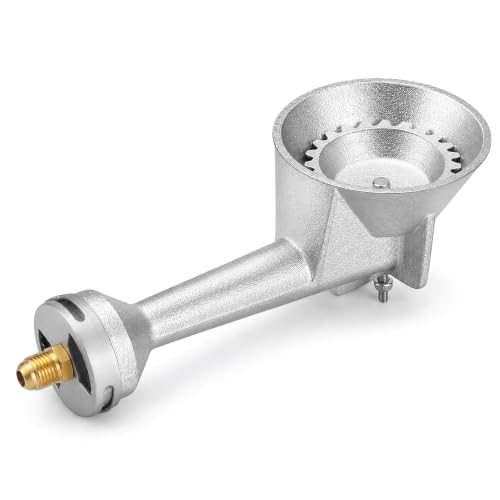 Gas ONE Propane High Pressure Cast-Iron Round Burner Head wi...