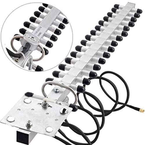 Antenne WiFi 2.4GHz RP-SMA sans fil 16-18 dBi gain élevé pour routeur et modem pack de 4