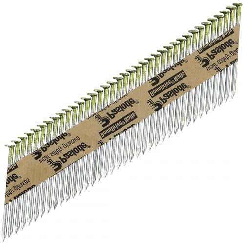 BOSTITCH S6DR113GAL Thickcoat Clipped Head 2-Inch by .113-Inch 28 Degree Wire Collated Ring Shank Framing Nail (2,000 per Box)
