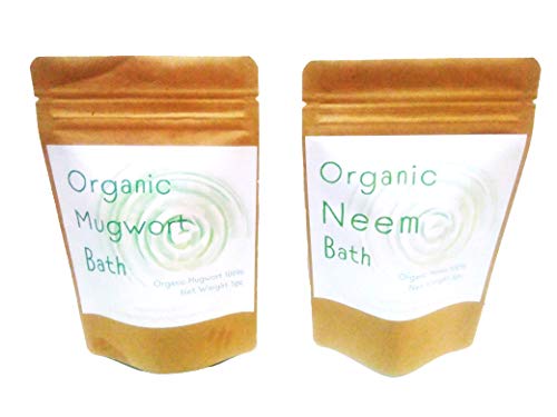 Organic Mugwort Bath 5pc/オーガニックよもぎ風呂 5パック よもぎ蒸し 妊活 温活 ハーブ風呂