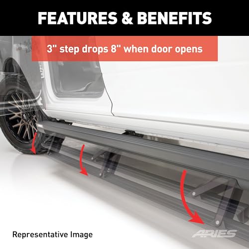 Estribos eléctricos retráctiles Aries para Chevrolet Tahoe miniatura 6