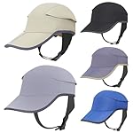 Surf Hat Quick-Dry Sun Hat with Adjustable Chin Strap for Surfing Water Sports Baseball Cap - Image 2