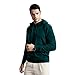 BEYOND FASHION Men's 100% Pure Cashmere Sweater Pocket Hoodie Pullover Dark Green M