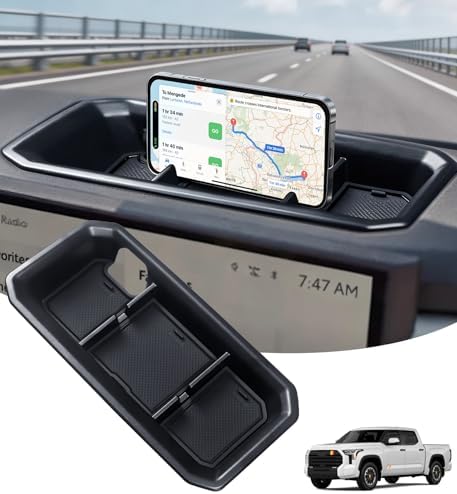 Dashboard Storage Tray Dash Organizer for Toyota Tundra 2022-2026 & Toyota Sequoia 2023-...