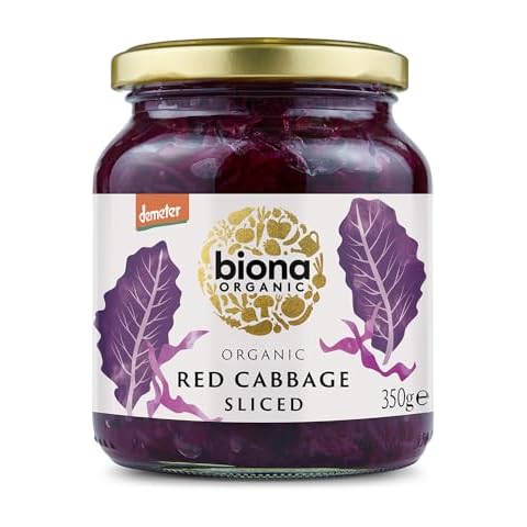 Biona Organic Demeter Red Cabbage 350g Jar Cover