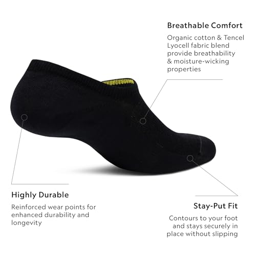 Allbirds Unisex Anytime No Show Sock, Lightweight Organic Cotton Ped Socks for Men & Women3