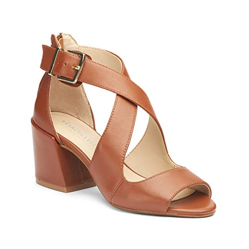 Image of Kenneth Cole Women Leather Traditional Fashion Sandals