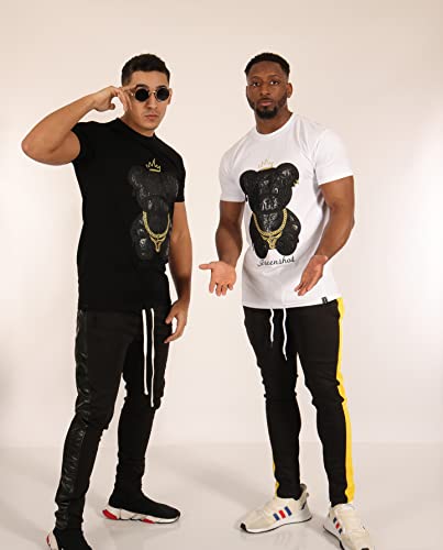 SCREENSHOT-2202-SS-2 Mens Stylish Double Layer Patch Embroidery High Density Gel Premium Quality Tee4