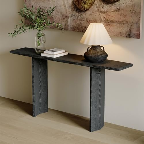 Consola de pasillo de madera maciza para decorar tu salón con estilo 2