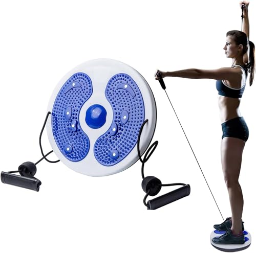 Disco giratorio de cintura, encantador escultor de cintura, disco giratorio de equilibrio para adelgazar la cintura, tabla giratoria multifuncional con suela de pie de masaje, equipo de ejercicio para
