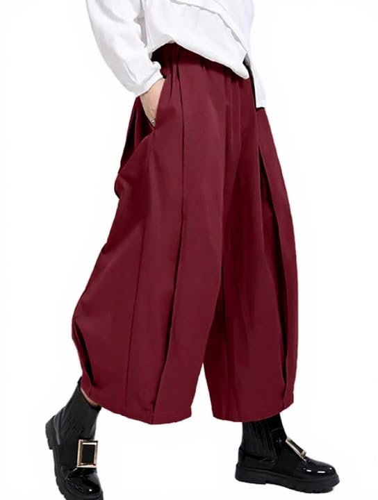 Wide Leg Pleated Detail Pants