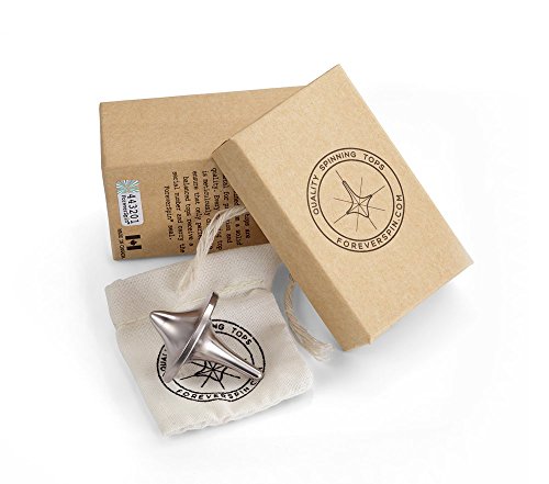 Foreverspin Nickel Spinning Top - World Famous Metal Spinning Tops #TOP2