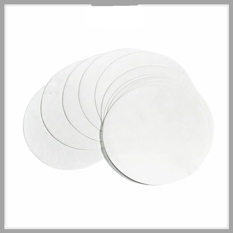 Qualitative Filter Paper, Filter Membrane for Laboratory Research, Round Oil Detection Filter Paper, Diameter 300 mm, 100 Circles(Slow Filtration)