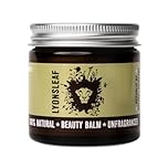 Lyonsleaf 100% Natural Beauty Balm - Balm Cleanser and Moisturiser in one - Hot Cloth Cleanser - Oil Cleansing Method 60mls (Unfragranced)