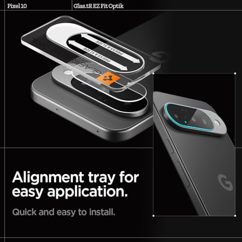 Image of Spigen EZ Fit Optik Camera Lens Protector for Pixel 10
