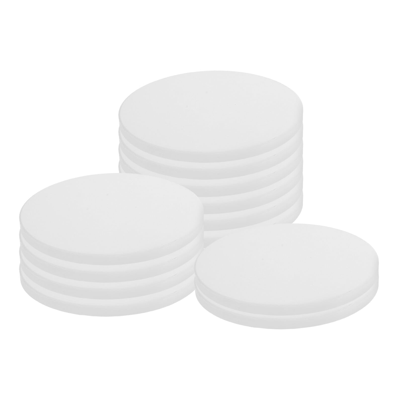 Dessous de verre céramique blanche Homoyoyo pour vos ateliers de peinture créative