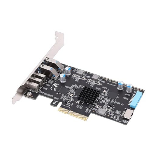 Adaptateur PCIe vers Type C et Type E 19P | Carte d'interface ASM3142 10 Gbit/s - 5
