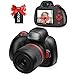 Produktbild Digitalkamera, Kinderkamera FHD 1080P Dual-Objektiv-Videokameras mit 20X Digitalzoom 2,4-Zoll-LCD-Bildschirm und 16G SD-Karte Selfie-Kamera Geburtstagsgeschenke für Erwachsene/Senioren/Kinder