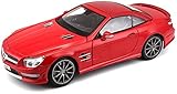 Maisto 2012 Mercedes SL 63 AMG Blue 1/18 Diecast Car Model