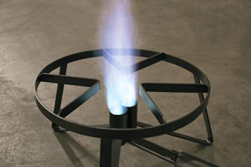 Bayou Classic Sp2 18-In Dual Jet Cooker Features 18-In Cooking Surface 12.5-In Tall Welded Frame 30-Psi Regulator Designed For Stockpots 15-In Diameter To 102-Qt Perfect For Large Batch Cooking #TOP1