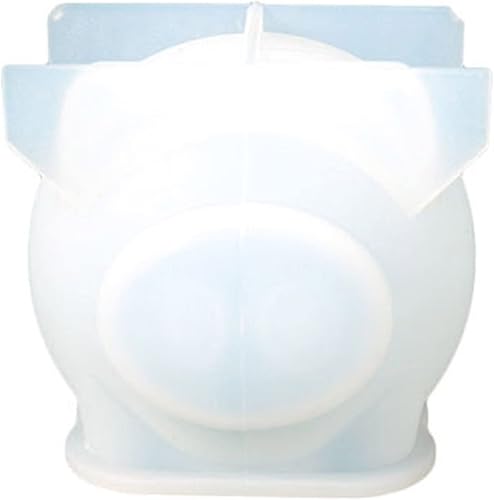 Lindo molde de resina de cerdito 3D molde de resina epoxi de cristal adornos hechos a mano resina de silicona molde de fundición de resina para
