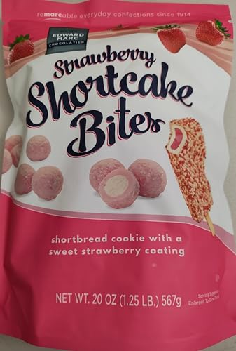 Strawberry Shortcake Bites