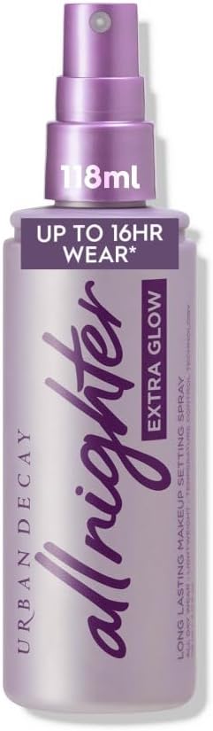 All Nighter Makeup Setting Spray With Extra-Glow Finish