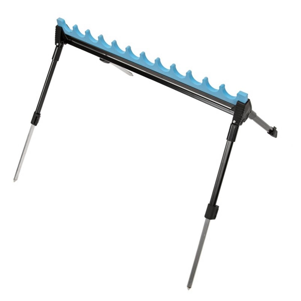 Pêche accessoires de type support de tige de pêche réglable à 2 sections pour stand de pêche - 8