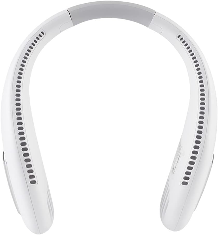 Ventilador Portátil Con Auriculares, Ventilador Sin Aspas Para Manos Libres Ventilador Personal Con Batería De 2400 Mah Diseño De Auriculares Ventilador Con Alimentación USB (3 Velocidades),Rosado