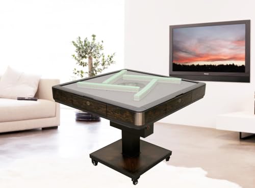 Mesa automática plegable para Mahjong estilo americano miniatura 2