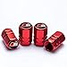 Goshion 4 Pcs Metal Car Wheel Tire Valve Stem Caps for Audi S Line S3 S4 S5 S6 S7 S8 A1 A3 RS3 A4 A5 A6 A7 RS7 A8 Q3 Q5 Q7 R8 TT Styling Decoration Accessories